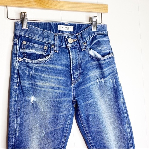 Moussy Vintage Velma Skinny Jeans 24 - Picture 7 of 12